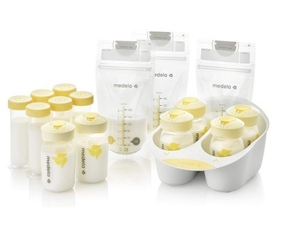 Medela Breast Milk Storage Solution Set, Breastfeeding Supplies & Containers