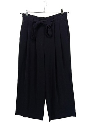 ZARA BASIC Culottes Damen Hose Gr. DE 38 schwarz Casual-Look