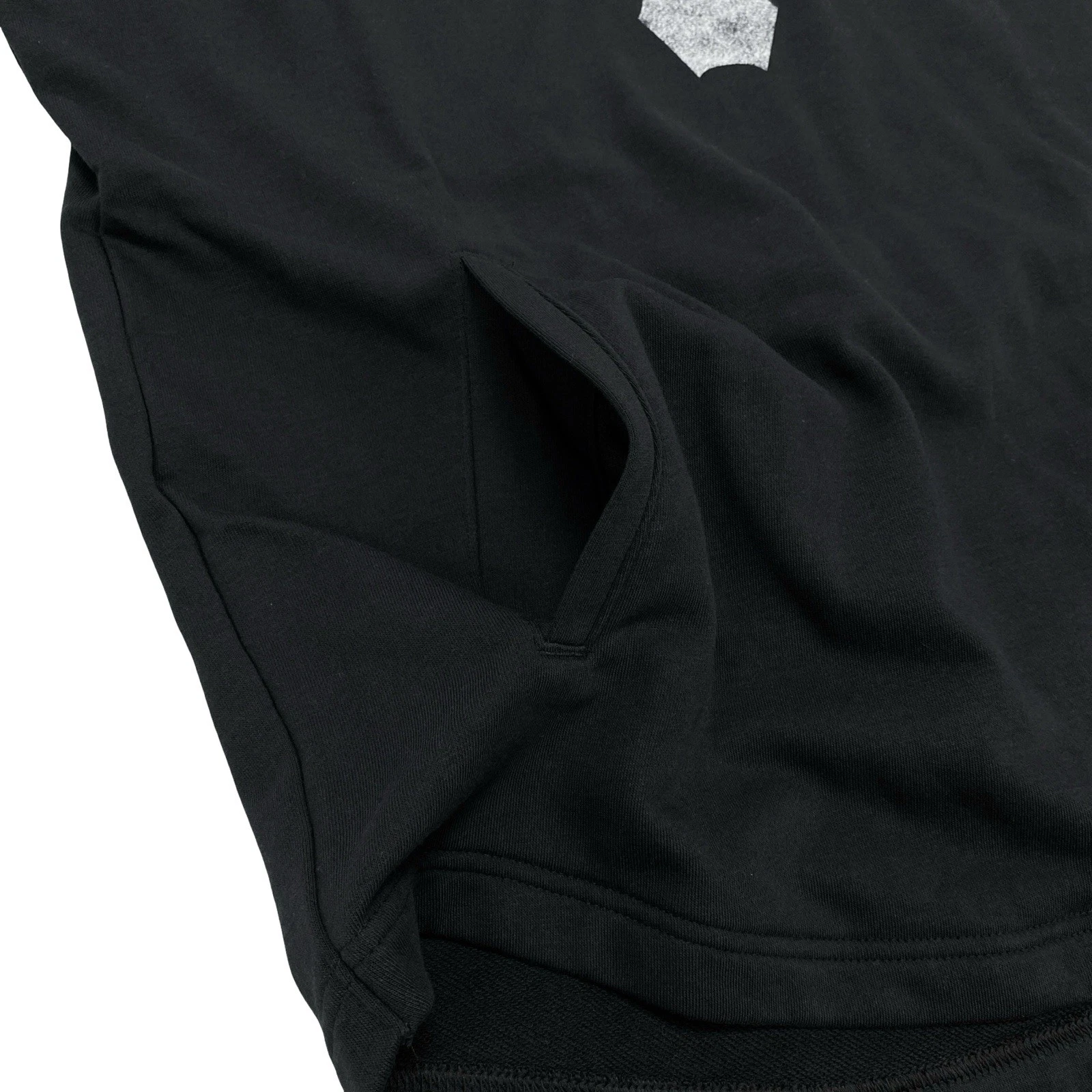Under Armour Men's Project Rock Terry Sleeveless Hoodie Size L Black 1367108 - product detail image 6
