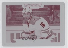 2017-18 Upper Deck Compendium Printing Plate Magenta 1/1 Jason Zucker #431 fm0