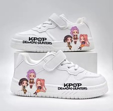 White Shoes Size 26EUR 8.5 Uk Kids Boys Girls Kpop Tv Show Demon Hunters New