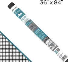 Saint-gobain Adfors 36”x84” Charcoal Screen Roll Fiberglass Clear