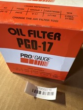 PRO/GAUGE Oil Filter Part# PGO-17 WIX# 51084 [2Pack] - NEW