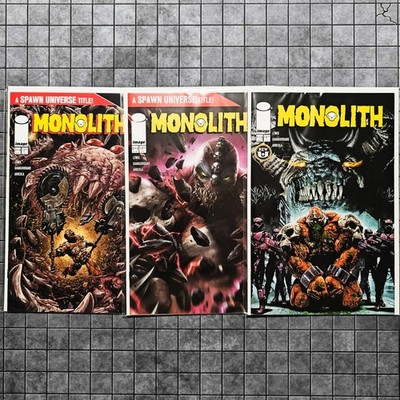 Monolith #1-3 - (1 2 3) Complete Series Set - (Spawn Universe, 2024) - UNREAD NM