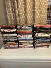 Lot Of 64 DVDS-REFER TO PICTURES FOR TITLES SHIPS FAST!!