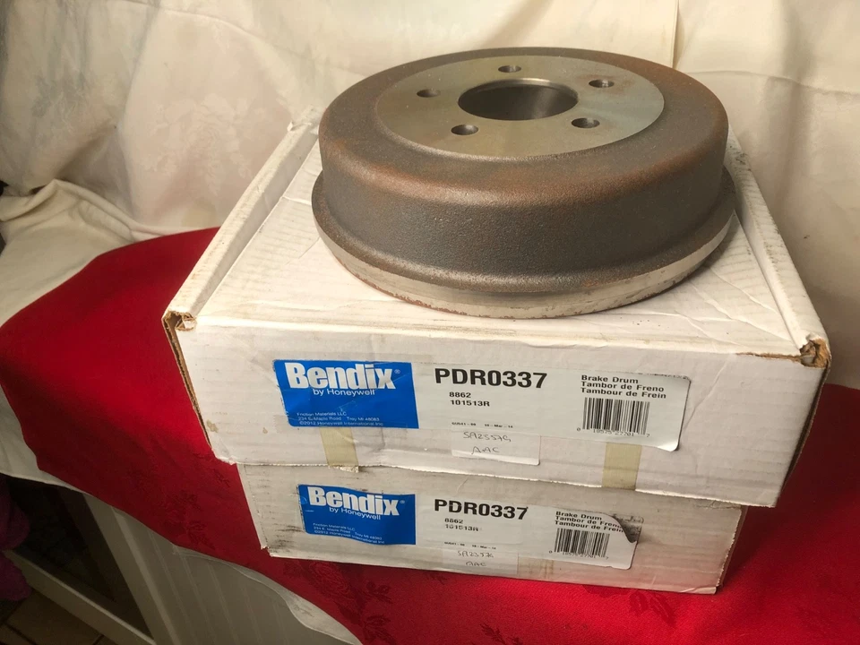 2 X новый из старых запасов новый тормозной барабан Bendix PDR0337 AMC Pacer 2238163 R70048862 - Изображение 3 из 4
