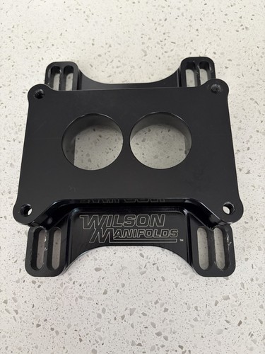 Wilson Manifolds 044330 1.50" Tapered 2300 2bbl-4150 4bbl Carb Adapter/ Spacer