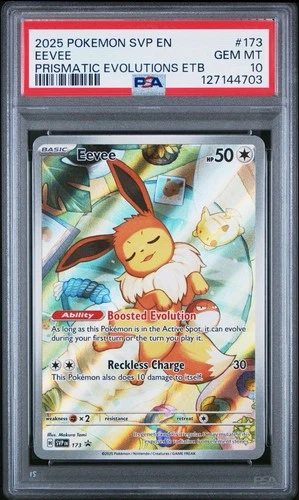 2025 Pokémon Eevee #173 Scarlet & Violet Promo Holo English PSA 10
