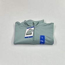 Soybu Women  s Long Sleeve 1/4 Zip Active Top, Green, Size L