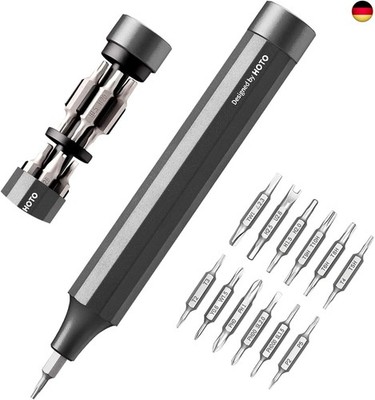 HOTO Feinmechaniker Schraubendreher Set, 24 in 1 Magnetisch Präzisions 
