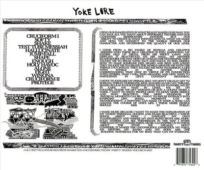 YOKE LORE TOWARD A NEVER ENDING NEW BEGINNING NEW CD