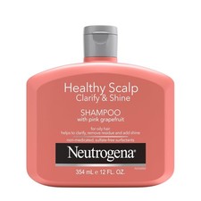 Neutrogena Healthy Scalp Shampoo 12oz – Pink Grapefruit, Oily Hair Care 1.08 per gallon