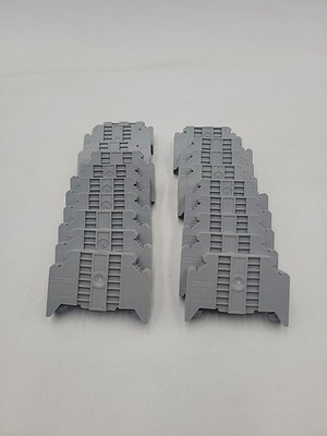 Lot of 20 Phoenix Contact E/NS 35 N DIN Rail End Stop Brackets 0800886 Gray