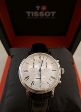 Tissot Mens Carson Premium 41mm Chronograph Rrp £425 Barely Used