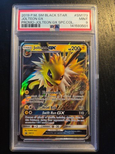 Jolteon-GX graded PSA 9 for sale on eBay