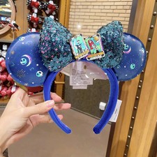 Disney Parks Mickey Nightmare Before Christmas Jack  Sally Mouse Ears Headband