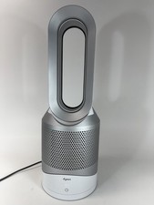 Dyson HP01 Hot  Cool Bladeless Fan Heater, White/Silver, Remote Control