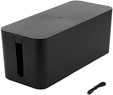 Mini Cable Management Cord Cover Wire Hider Box Concealer Organizer Protector Sy