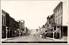 BERLIN, Wisconsin Real Photo RPPC Postcard HU...