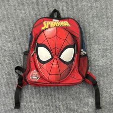 Marvel 3D Spider-Man Kids School Backpack Car...