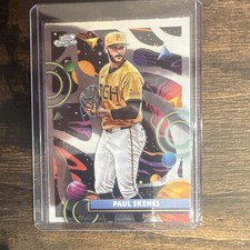 Topps 2025 Cosmic Chrome Paul Skenes #100 Base Set Pittsburgh Pirates