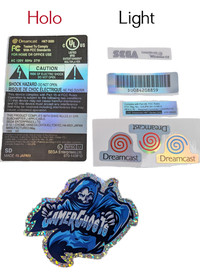 Sega Dreamcast Reproduction Replacement Labels / Label Set - VA1 NTSC - CUSTOM!