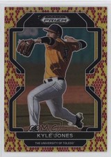 2022 Panini Prizm Draft Picks Snakeskin Prizm 25/25 Kyle Jones #PDP204 03xg