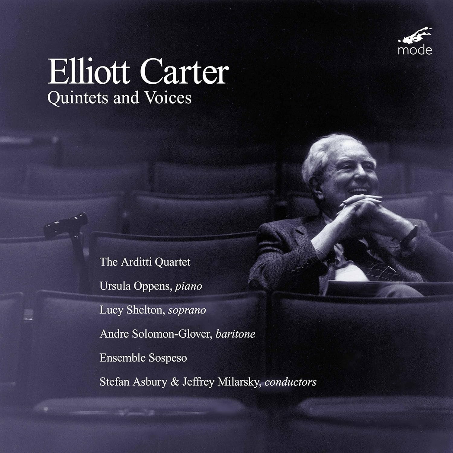 Elliot Carter Quintets And Voices The Arditti Quartet CD (2003)