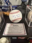 CUBS ANDRE DAWSON Signed Baseball Inscribed “The Hawk” FANATICS VERIFIED HOLO