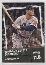 2020 Topps Warriors of the Diamond Black 103/299 Lou Gehrig #WOD-8 HOF s1i