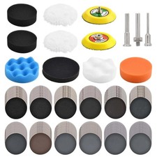 133 PCS Sanding Disc Drill Polishing Kit Sanding Attachment, 3 Inch Wet Dry H...