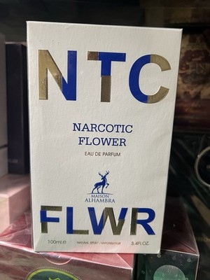Narcotic Flower Eau De Parfum By Maison Al Hambra Lattafa 3.4 Discontinued