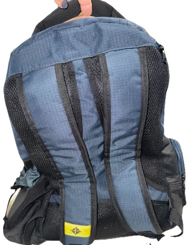INNOVA Adventure Disc Golf Rucksack Tasche blau schwarz, Getränkehalter EUC - Bild 3 von 8