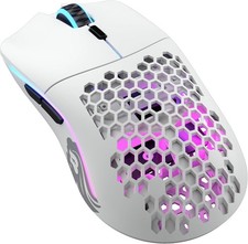 Image of Glorious Model O Minus Wireless Gaming Mouse Lightweight RGB White Matte