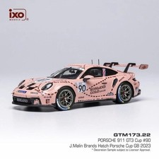 Porsche 911 GT3 Cup 992 porsche cup Brands Hatch 2023 No.90 1:43 IXO GTM173