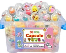 50pcs Adorable Mini Kawaii Capsule Toys Collection Perfect for Sharing...