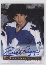 2020 Upper Deck SP Signature Edition Legends UD Canvas Rick Vaive #C-88 Auto 2y6