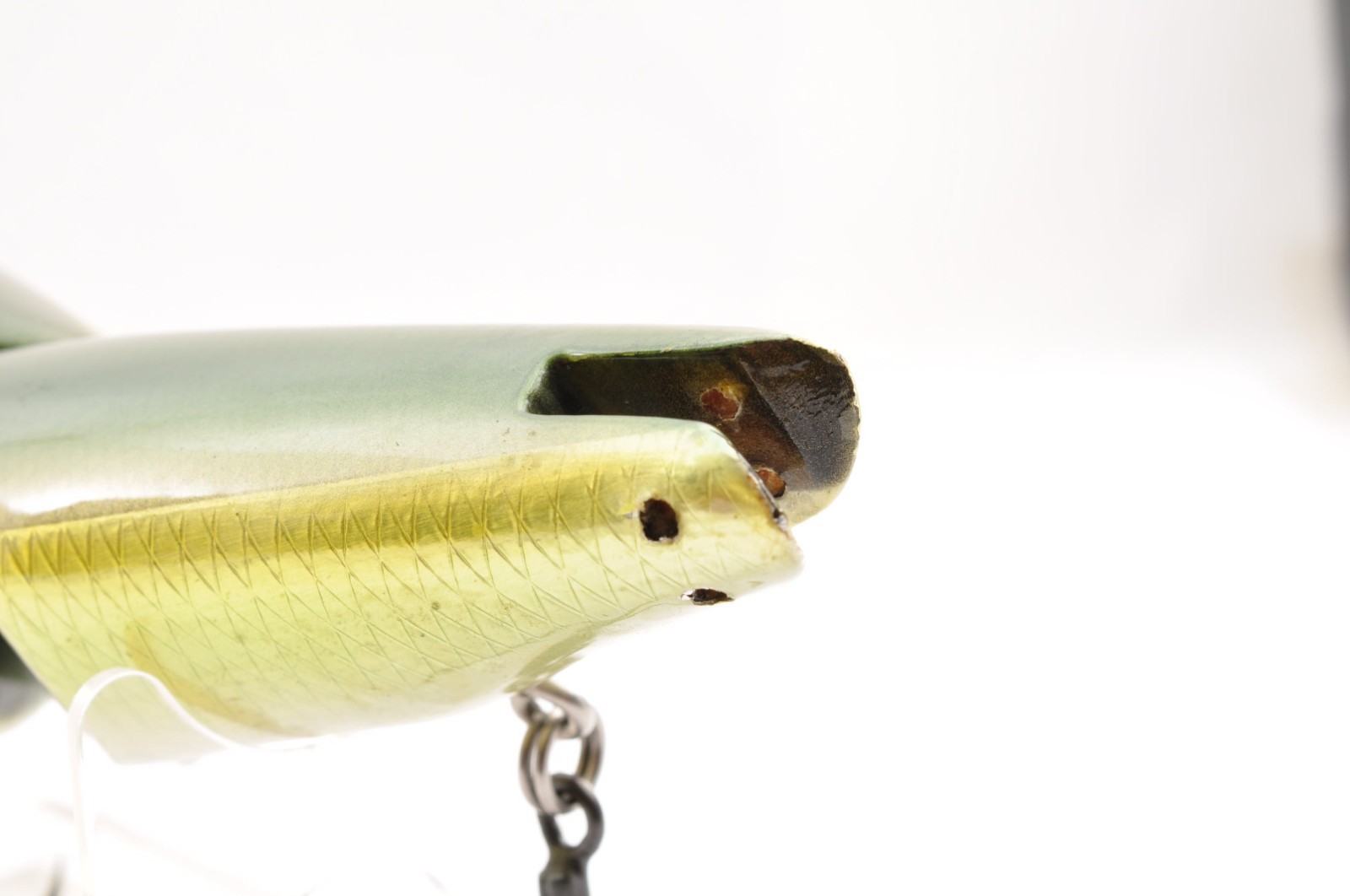 Ever Green Timber Flash Noisy Ducks 2oz Class Lot of 3 Wood Used Lure Swimbait - Image 20