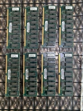 Sun Microsystems 501-1817 ECC SIMM RAM 8MB Lot Of 8 Sticks Mitsubishi