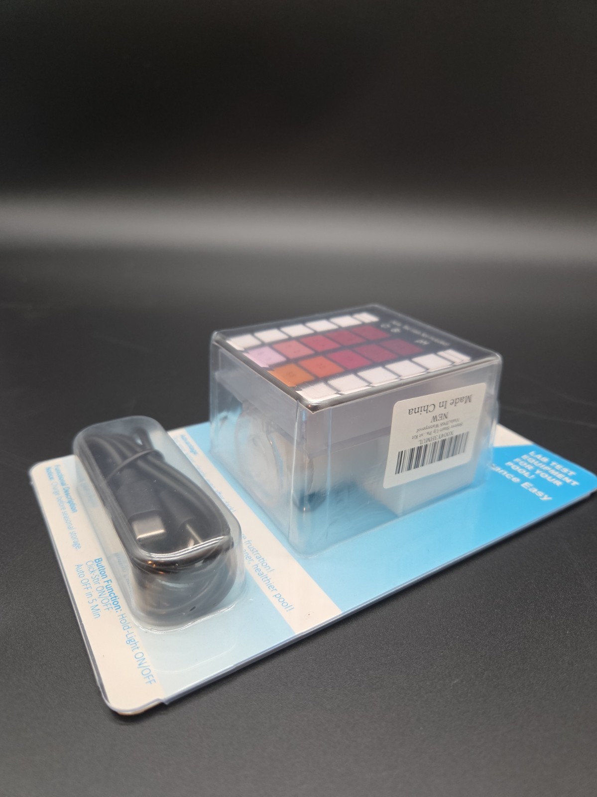 New PRAXXIS Swimming Pool Water Chemistry Test Kit Snap in Light Box ...