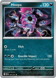 Hoopa 141/217 Mega Evolution Ascended Heroes Holo Rare