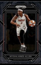 Myisha Hines-Allen 2023 Panini Prizm WNBA #86 Washington Mystics AutographDen