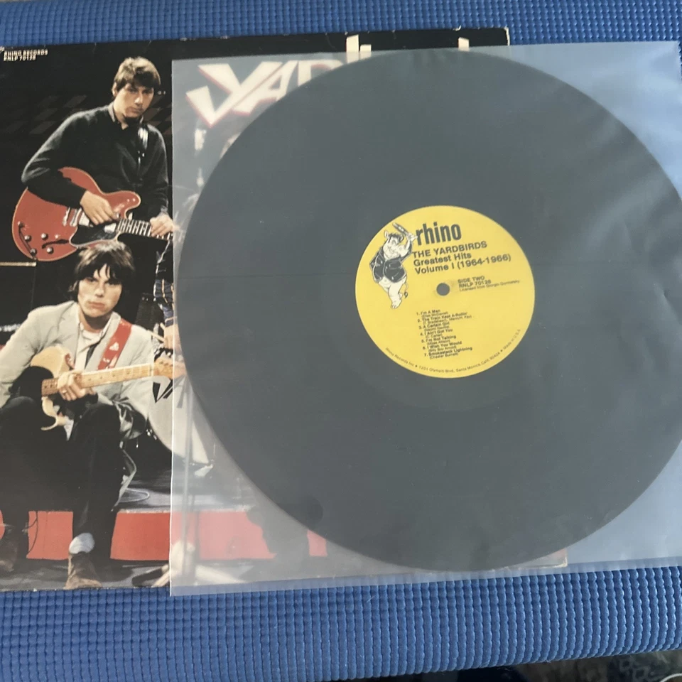YARDBIRDS GREATEST HITS Vinyl LP VG+/VG Ultrasonically Cleaned - Image 3 of 4