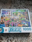 EZ Grip 1000 Piece Jigsaw Puzzle Flashback Yard Sale No Easel Preowned — photo 4