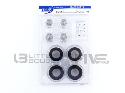 BBR 1/18 - ACCESSOIRES ROUES FIL - PAPILLON A DEUX AILES P03