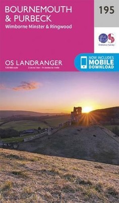 Bournemouth & Purbeck, Wimborne Minster & Ringwood (Map) OS Landranger Map