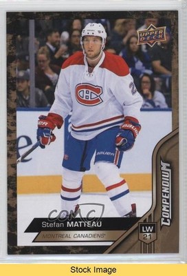2016-17 Upper Deck Compendium Gold Stefan Matteau #435 READ 1hh