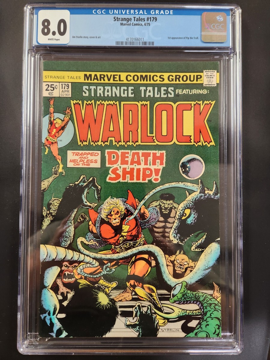 Strange Tales #179 (Marvel Comics 1975) CGC 8.0 Adam Warlock First