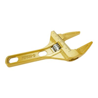 1Pc Adjustable Wrench 6-68mm Plumbing Wrench Spanner Wrench for Bathroom Kitc...