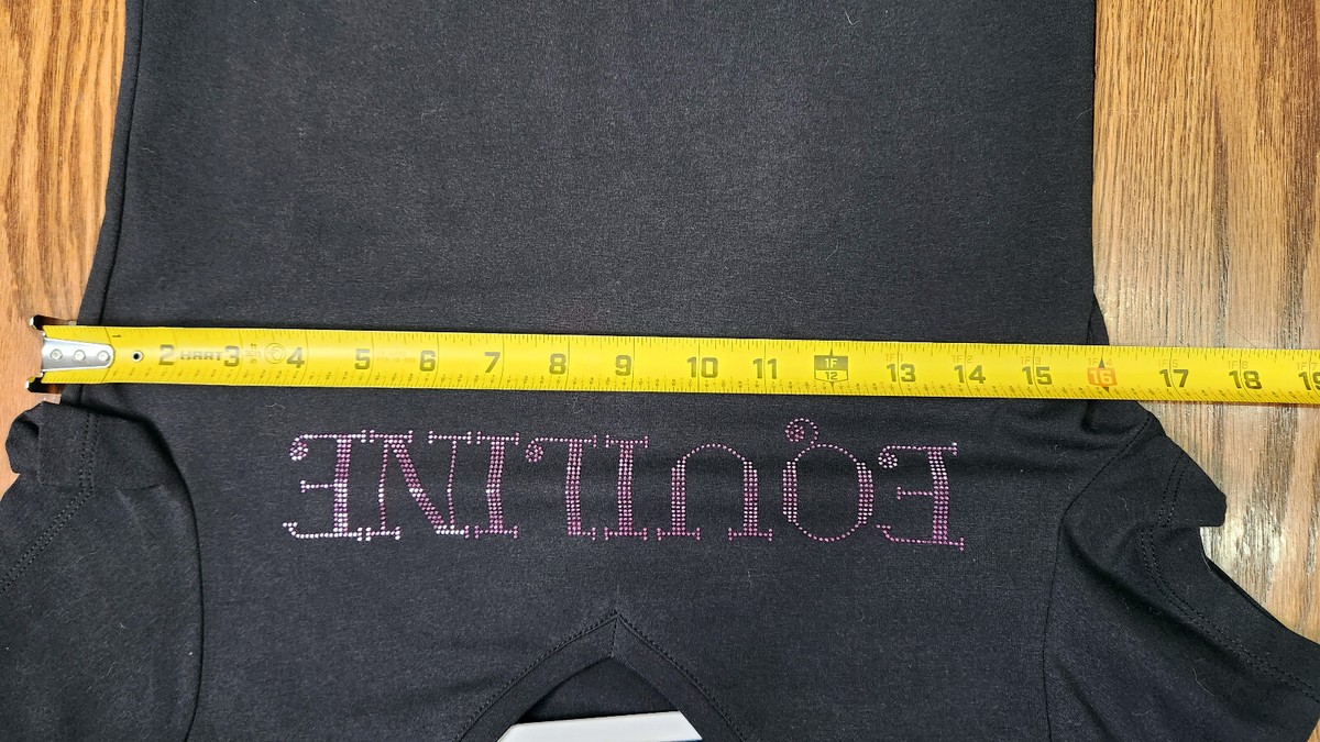 T-shirt Equiline Noir XL - Neuf Avec étiquette, Prix Conseillé 99€